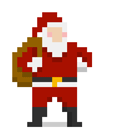 8-Bit Santa Claus